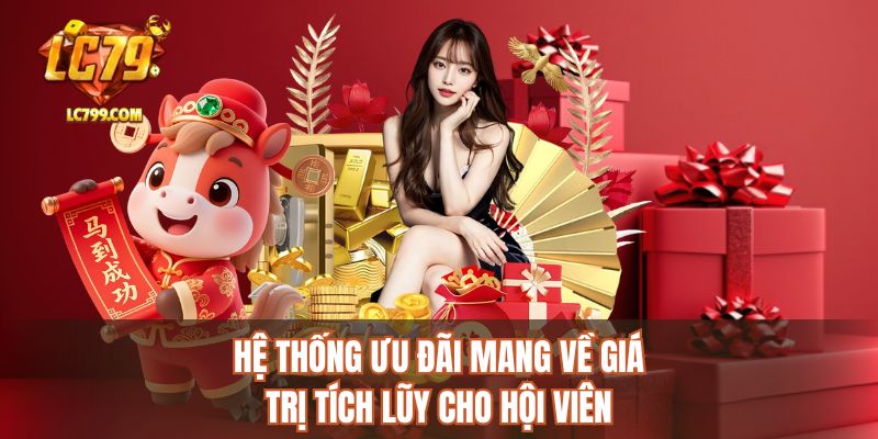 Hệ thống ưu đãi mang về giá trị tích lũy cho hội viên